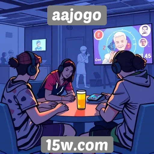 Explorando a comunidade de jogadores no aajogo